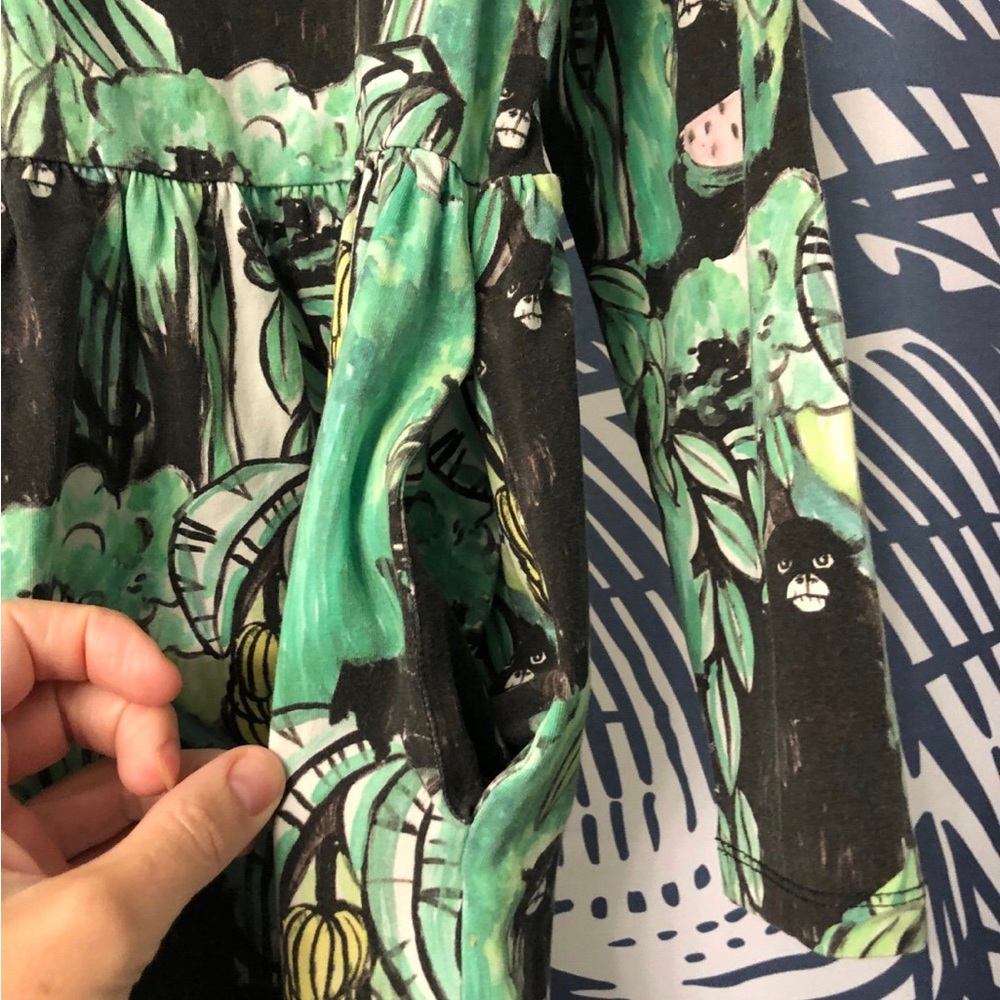 Mini Rodini Jungle Print Dress -128/134 - Picture 4 of 8